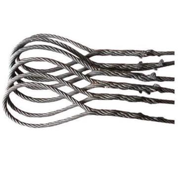 西域推薦 油性鋼絲繩（手工編扣編好），φ19.5mm*6m