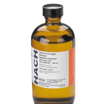 哈希/HACH COD标准液，2253929-CN 规格1000mg/L，200ml 售卖规格：1瓶