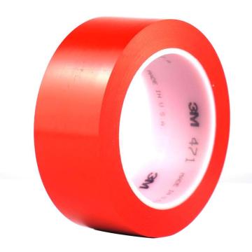 3M 聚氯乙烯胶带，30mm×33m，红色，471，471-30mm×33m-红 售卖规格：1卷