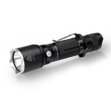 Fenix 四檔亮度變頻爆閃遠射戶外LED手電筒，TK15 旗艦版黑色1000lm，不含電池和充電器【售完即止】