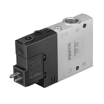 费斯托/FESTO 两位三通单电控电磁阀，CPE18-M3H-3GL-1/4，163785 常闭型，内部先导式 售卖规格：1个