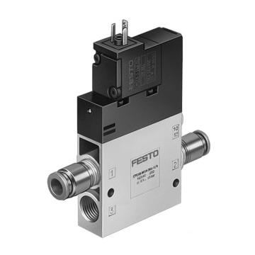 费斯托/FESTO 两位三通单电控电磁阀，CPE18-M3H-3OL-QS-8，163792 常开型，内部先导式 售卖规格：1个