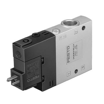 费斯托/FESTO 两位三通单电控电磁阀，CPE18-M2H-3OLS-1/4，163764 常开型，外部先导式 售卖规格：1个