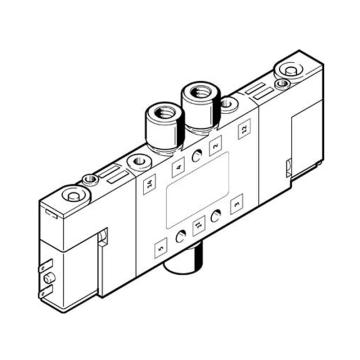 费斯托/FESTO 两位五通双电控阀，CPE10-M1BH-5JS-M5，196878 外部先导式 售卖规格：1个