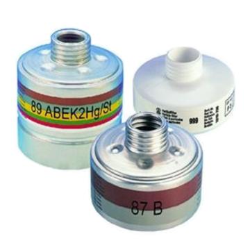 梅思安/MSA 滤毒罐，10098114-CN 面罩配套用滤毒罐 过滤罐 90ABEK 防综合气体A2B2E2K1 售卖规格：1个