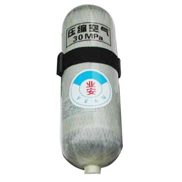 业安 6.8L空气呼吸器气瓶，RHZKF-6.8/30 全缠绕碳纤维复合材质，不带表 售卖规格：1个