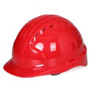 JSP 01-9015 威力9 ABS T类安全帽，红色（滑扣式）