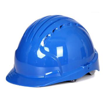 洁适比JSP 安全帽，01-9013，威力9 ABS T类安全帽 蓝色（滑扣式）