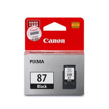 佳能/Canon 墨盒，PG-87 黑色 适用佳能E568 售卖规格：1个