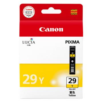 佳能/Canon 墨盒，PGI-29Y 黄色 适用佳能PRO-1打印机 售卖规格：1个