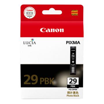 佳能/Canon 墨盒，PGI-29PBK 照片黑 适用佳能PRO-1打印机 售卖规格：1个