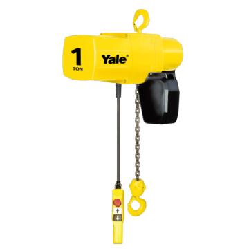 耶鲁/Yale YJL电动葫芦，YJL 1-VFD(TH) 负载1000Kg，4/1米/分双速电动环链葫芦 提升高度3米 售卖规格：1台