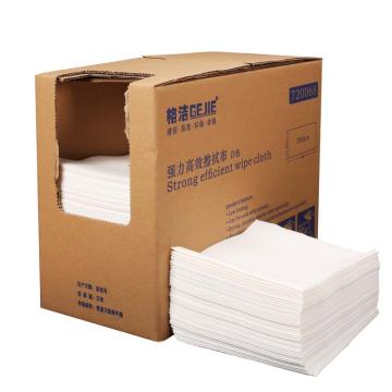 格洁 强力高效擦拭布，720 068 折叠式 30cm×35cm×300张/盒 白色 售卖规格：4盒/箱