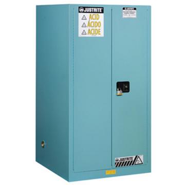 杰斯瑞特/JUSTRITE 蓝色弱腐蚀性液体存储柜，8960221 FM认证 60加仑/227升 双门/自动 售卖规格：1个