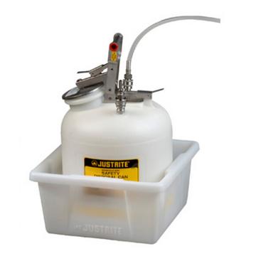 杰斯瑞特/JUSTRITE 防溢漏盆，84003 适用于2加仑或5加仑HPLC安全罐 售卖规格：1个
