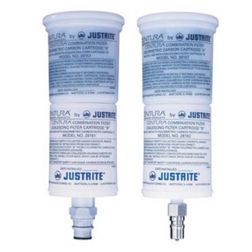 杰斯瑞特/JUSTRITE 凝结式/碳过滤器，28161 与聚丙烯接头组合 售卖规格：1个