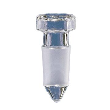 普兰德/BRAND 锥形磨口瓶塞，DURAN® 玻璃，10/19，六角形，空心，144610 售卖规格：1个