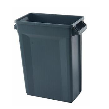 特耐适/Trust 长方形垃圾桶，1211 灰色 60L 售卖规格：1个