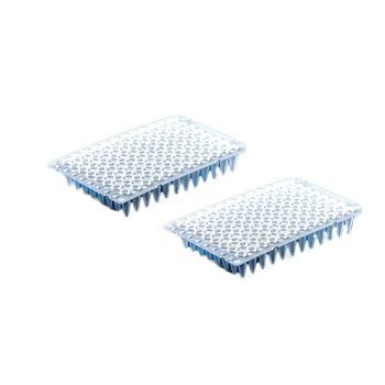 普兰德/BRAND 96孔PCR板，无裙边，PP材质，白色，0.2ml，用于qPCR，781354 售卖规格：50个/包