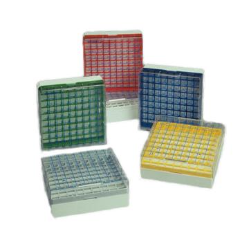 耐洁/NALGENE 彩色冻存盒，聚碳酸酯，绿色，867013-0242 售卖规格：24个/箱