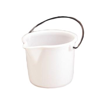 耐洁/NALGENE 桶（有刻度），白色高密度聚乙烯；聚乙烯绝缘提环，7002-0025 售卖规格：6个/箱