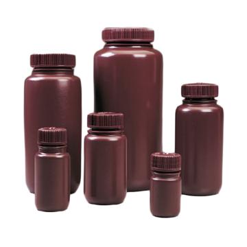 耐洁/NALGENE 棕色广口瓶，125ml，HDPE，312185-0004 售卖规格：500个/箱