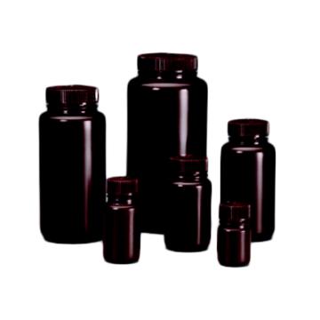 耐洁/NALGENE 棕色广口瓶，250ml，HDPE，312106-0008 售卖规格：250个/箱