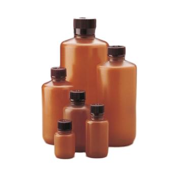 耐洁/NALGENE 棕色窄口包装瓶，500 ml，HDPE，PP，312084-0016 售卖规格：125个/箱