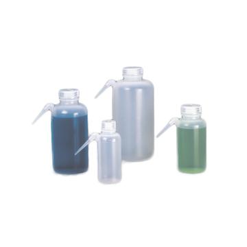耐洁/NALGENE 广口UnitaryTM洗瓶，低密度聚乙烯瓶体/装管；聚丙烯螺旋盖，250ml容量，2402-0250 售卖规格：36个/箱