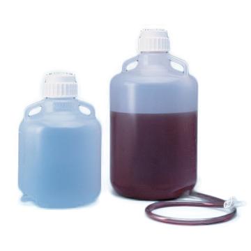 耐洁/NALGENE 可高温高压灭菌的细口大瓶（带排水小管），聚丙烯；聚丙烯螺旋盖，20L容量，2301-0050 售卖规格：4个/箱