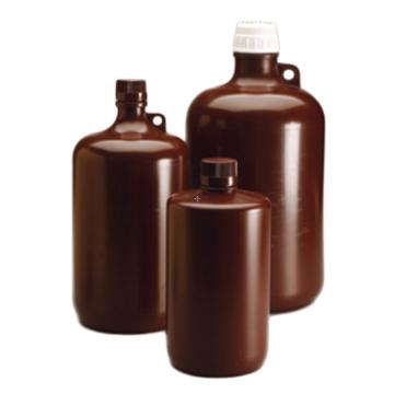 耐洁/NALGENE 棕色大窄口瓶，4 L，PP，2204-0010 售卖规格：6个/箱