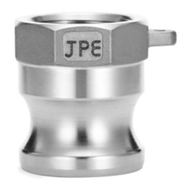 JPE 双扣式内牙插头，不锈钢，1_1/2"，AS6-A150-R 售卖规格：1个