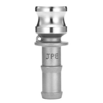 JPE 不锈钢316双扣式胶管插头，AS6-E250 售卖规格：1个