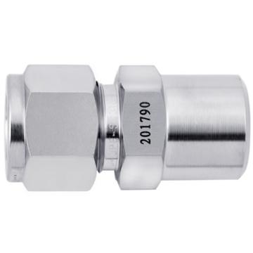 JPE D1/8"-D1/8"卡套对焊接头，BS6-ODBW0101 售卖规格：1个