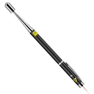 得力（deli） 可伸缩激光教鞭便携式激光笔，无线演示器 黑/银随机 红光 3934 单位：支