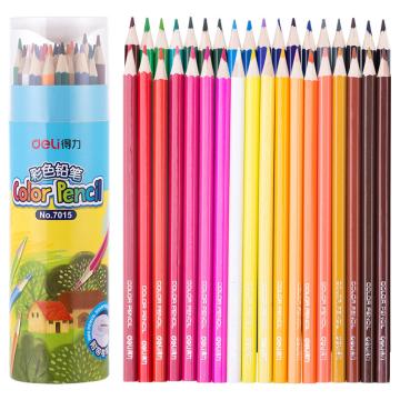 得力 彩铅/彩色铅笔，7015 （36色） 售卖规格：1筒