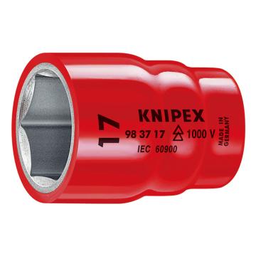 凯尼派克/KNIPEX 电工绝缘六角套筒，98 37 10 3/8系列10mm 售卖规格：1个