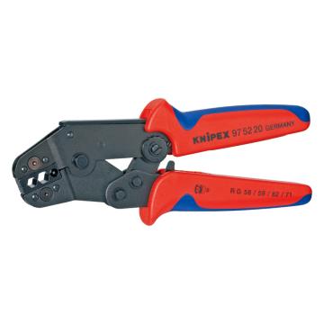 凯尼派克/KNIPEX 省力型棘轮压线钳，97 52 20 长195mm 售卖规格：1把