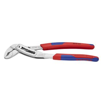 凯尼派克/KNIPEX Alligater水泵钳，88 05 250 （镀铬头，防滑塑料套柄），250mm 售卖规格：1把