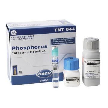 哈希/HACH 活性磷/总磷试剂，TNT844-CN 量程0.5-5.0mg/L，TNT844 售卖规格：1套