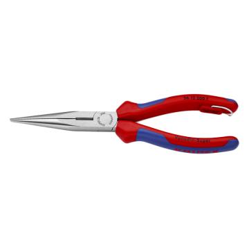 凯尼派克/KNIPEX 尖嘴钳（带安全绳扣），26 12 200 T 200mm 售卖规格：1把