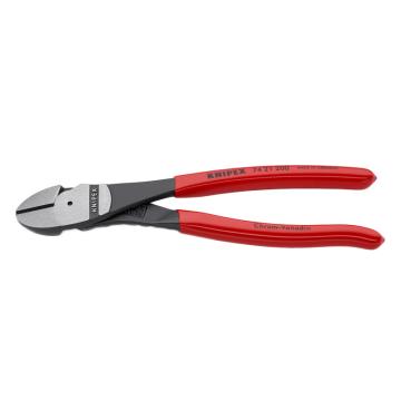 凯尼派克/KNIPEX 省力型斜口钳，74 21 200 200mm带12度斜嘴 售卖规格：1把