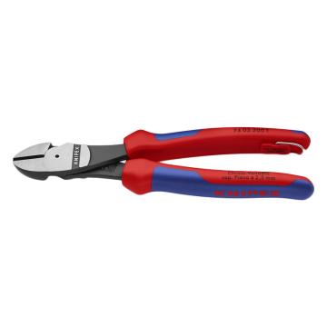 凯尼派克/KNIPEX 省力型斜口钳（带安全绳扣），74 02 200 T 200mm 售卖规格：1把