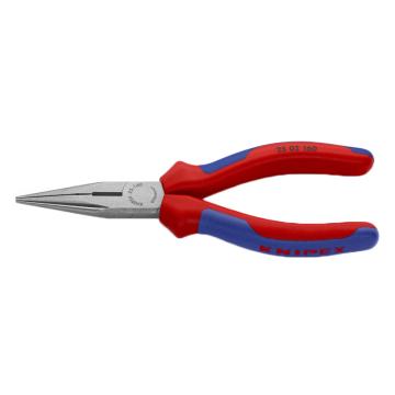 凯尼派克/KNIPEX 尖嘴钳，25 02 160 160mm(抛光头，双色双重材料手柄) 售卖规格：1把