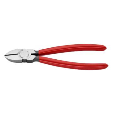 凯尼派克/KNIPEX 斜口钳，70 01 180 180mm(抛光头，塑料套柄) 售卖规格：1把