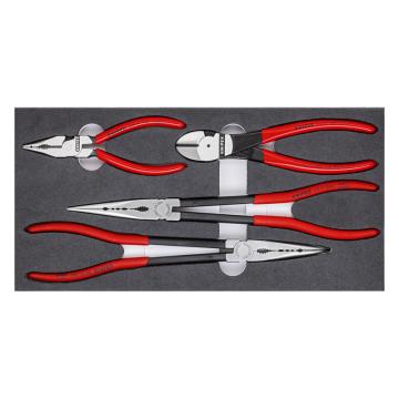 凯尼派克/KNIPEX 工具组套“汽车工具”，00 20 01 V16 4件套 售卖规格：1套