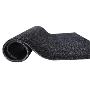 丽施美/Rismat 地垫，Atrium Plus"雅致"黑灰 2×9m 刮沙吸水除尘 售卖规格：1块