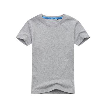 西域推荐 T恤，圆领T恤灰色-2XL 220g 精梳全棉（同系列100件起订） 售卖规格：1件