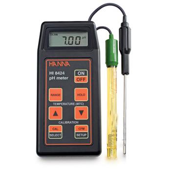 哈纳/HANNA 微电脑酸度pH-氧化还原ORP-温度测定仪，HI8424 售卖规格：1台