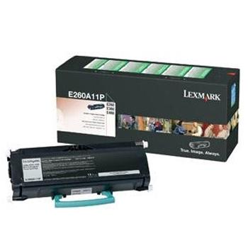 利盟/Lexmark 墨粉，E260A11P 黑色（适用 E260d/E260dn、E360d/E360dn、3500页） 售卖规格：1个